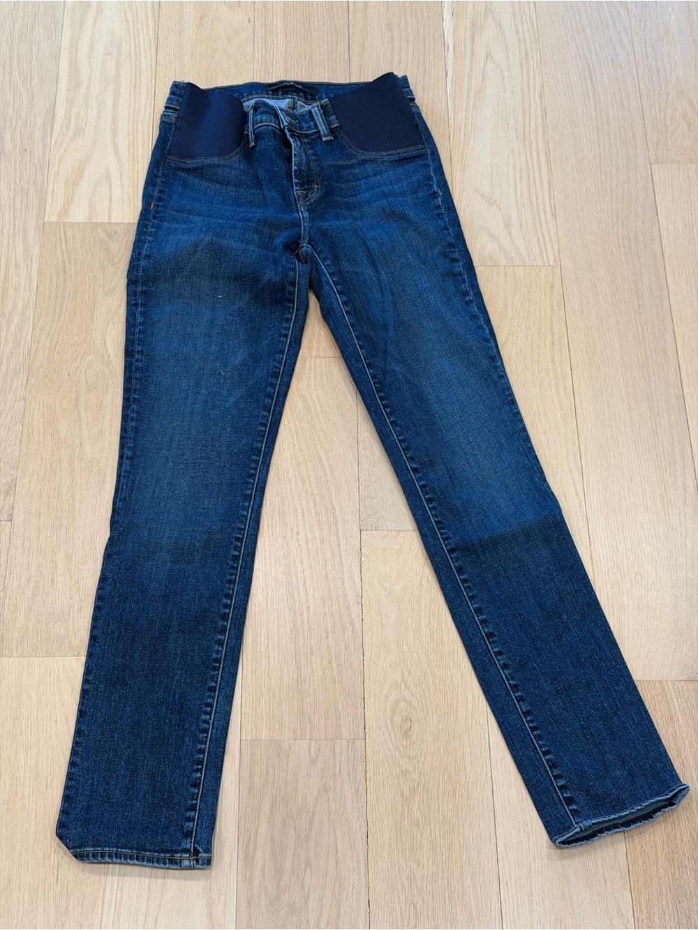 J BRAND Dark Blue Women's Maternity Stretch Jeans